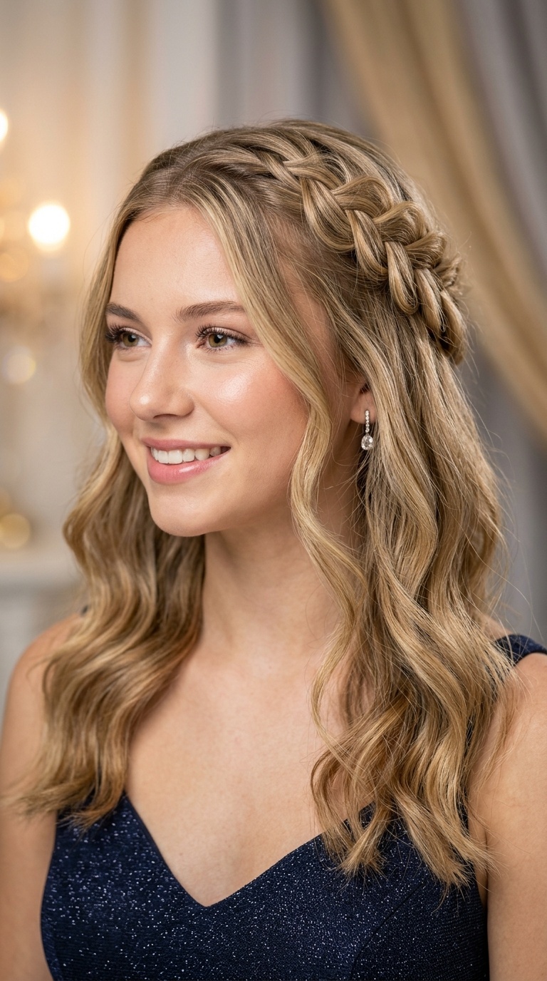 Loose Waterfall Braid