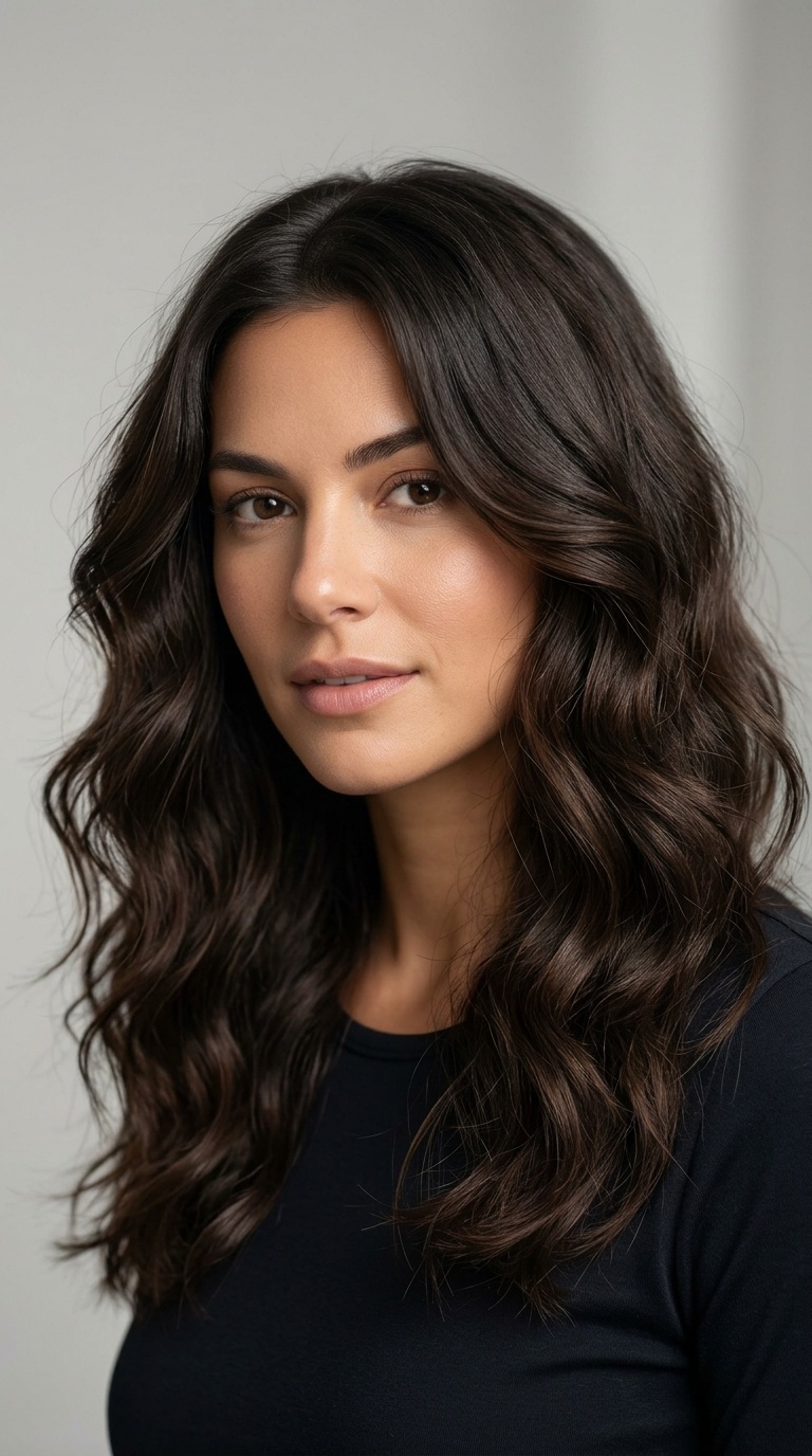 Loose Wave Perm for Thick Hair