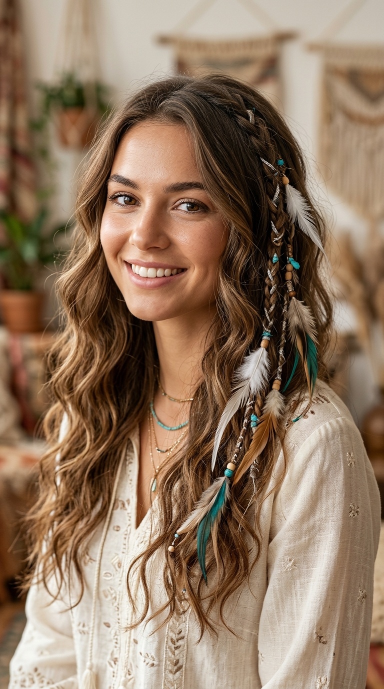 Loose Waves with Feathers