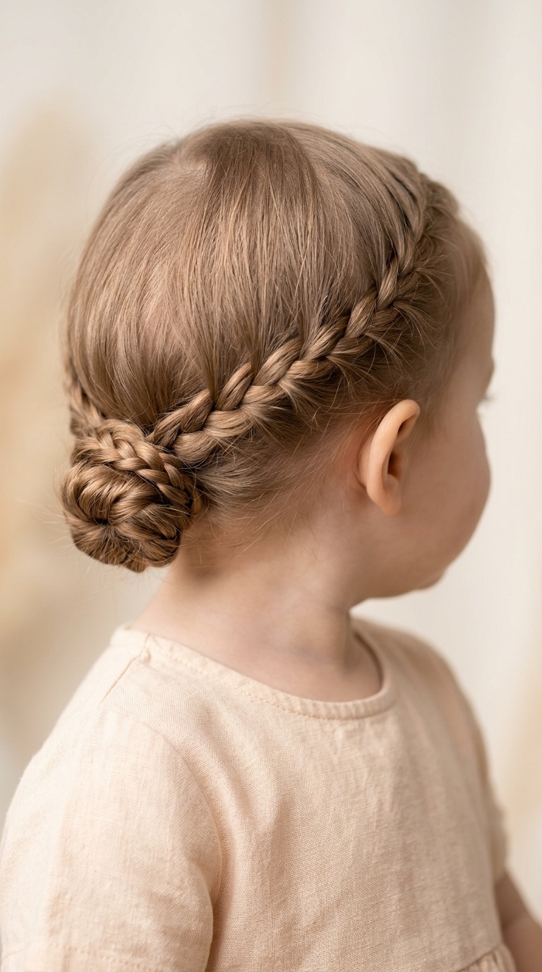 Low Braided Bun
