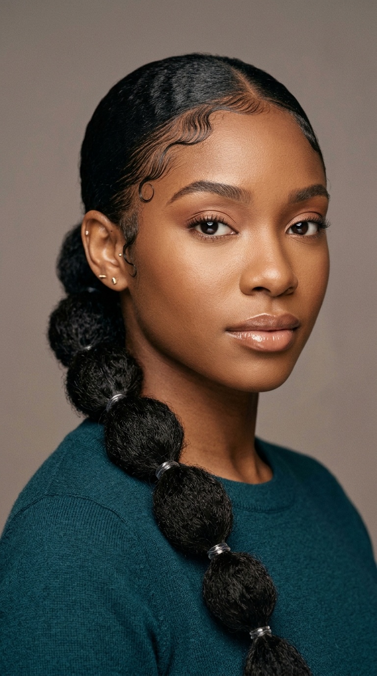 Low Bubble Braid with Laid Edges