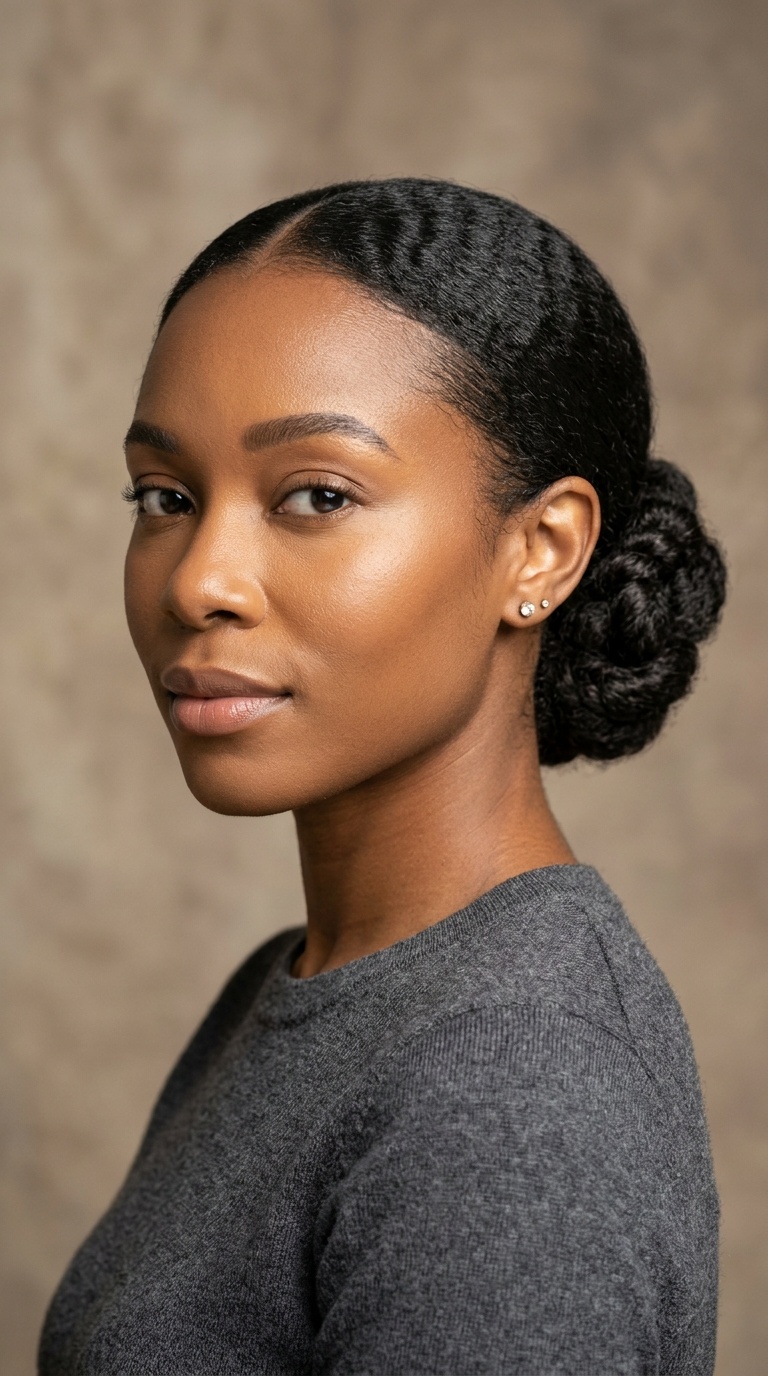 Low Bun or Chignon