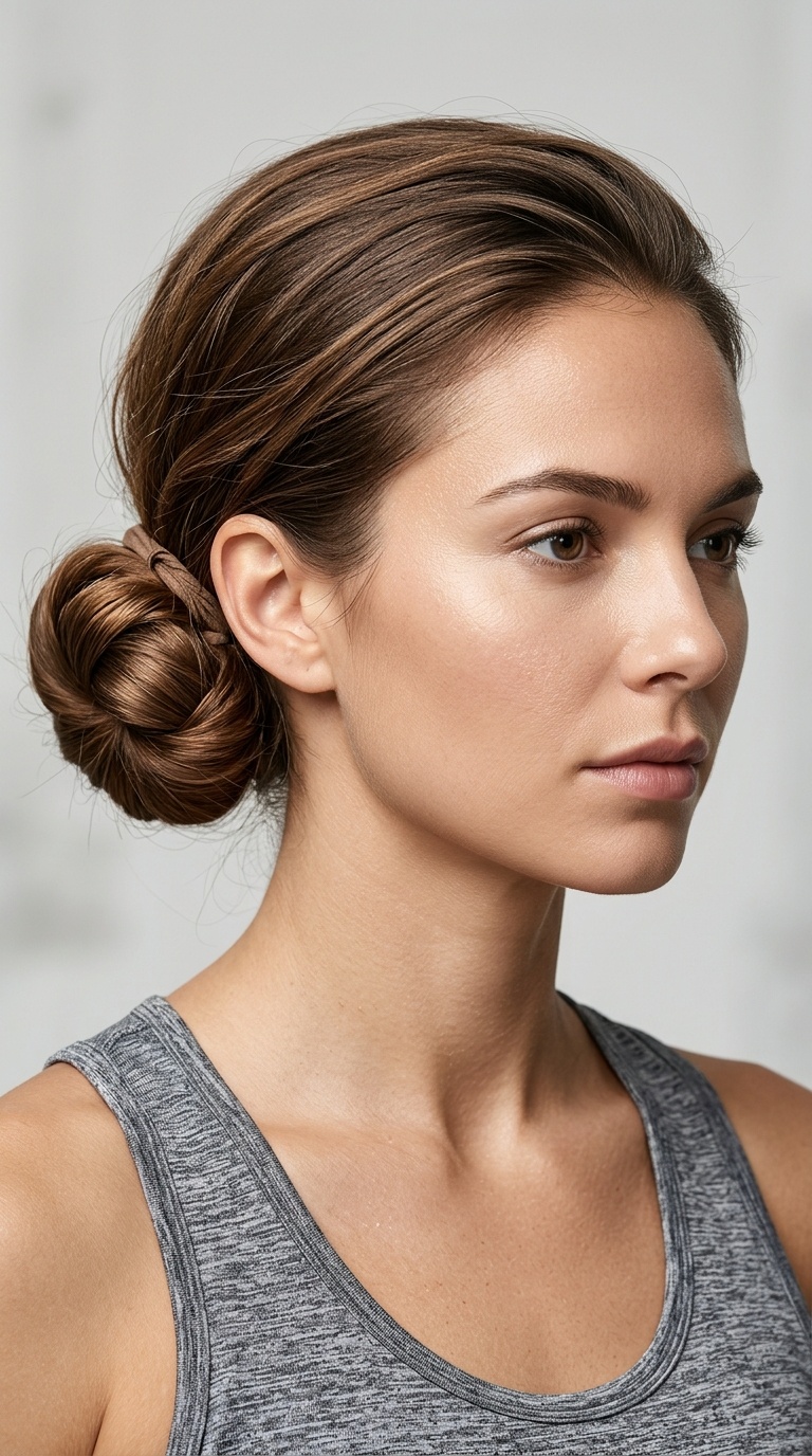 Low Chignon Bun