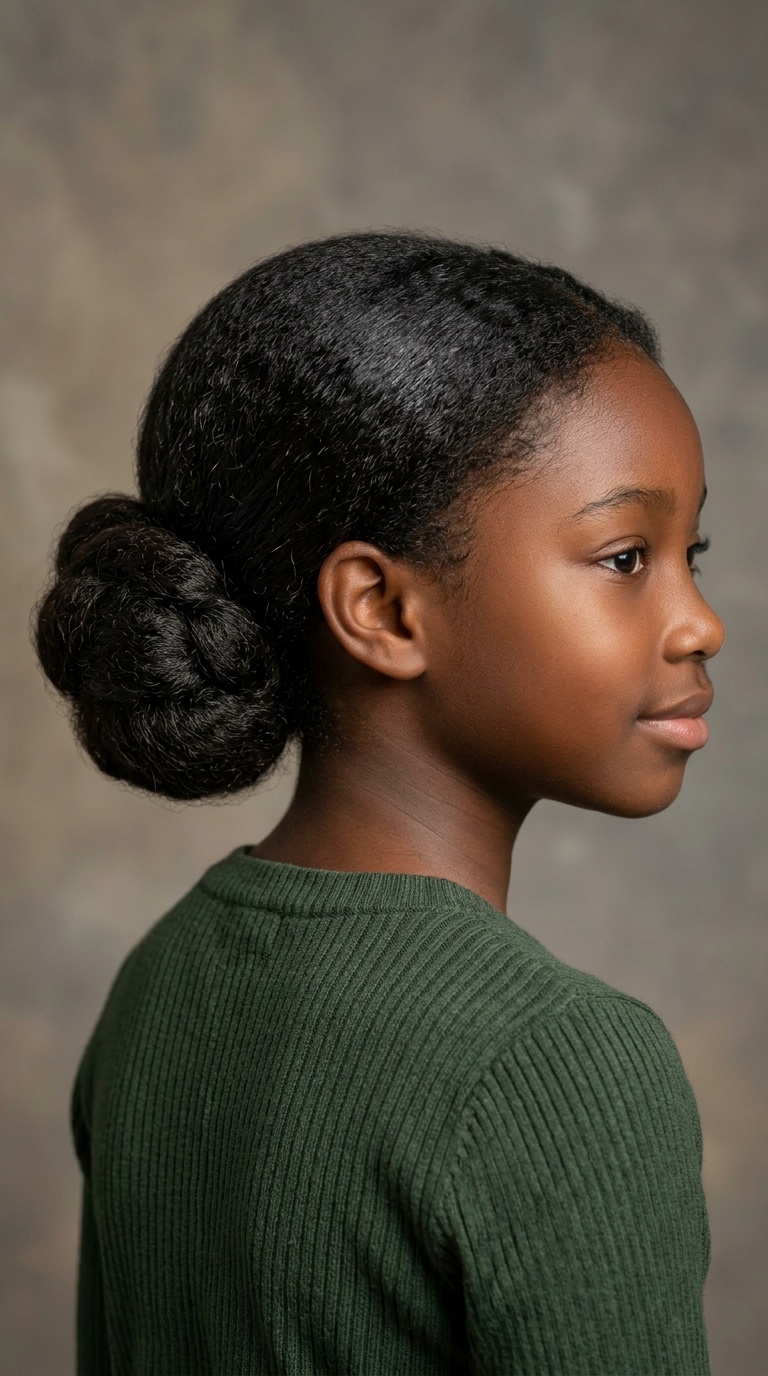 Low Chignon Bun