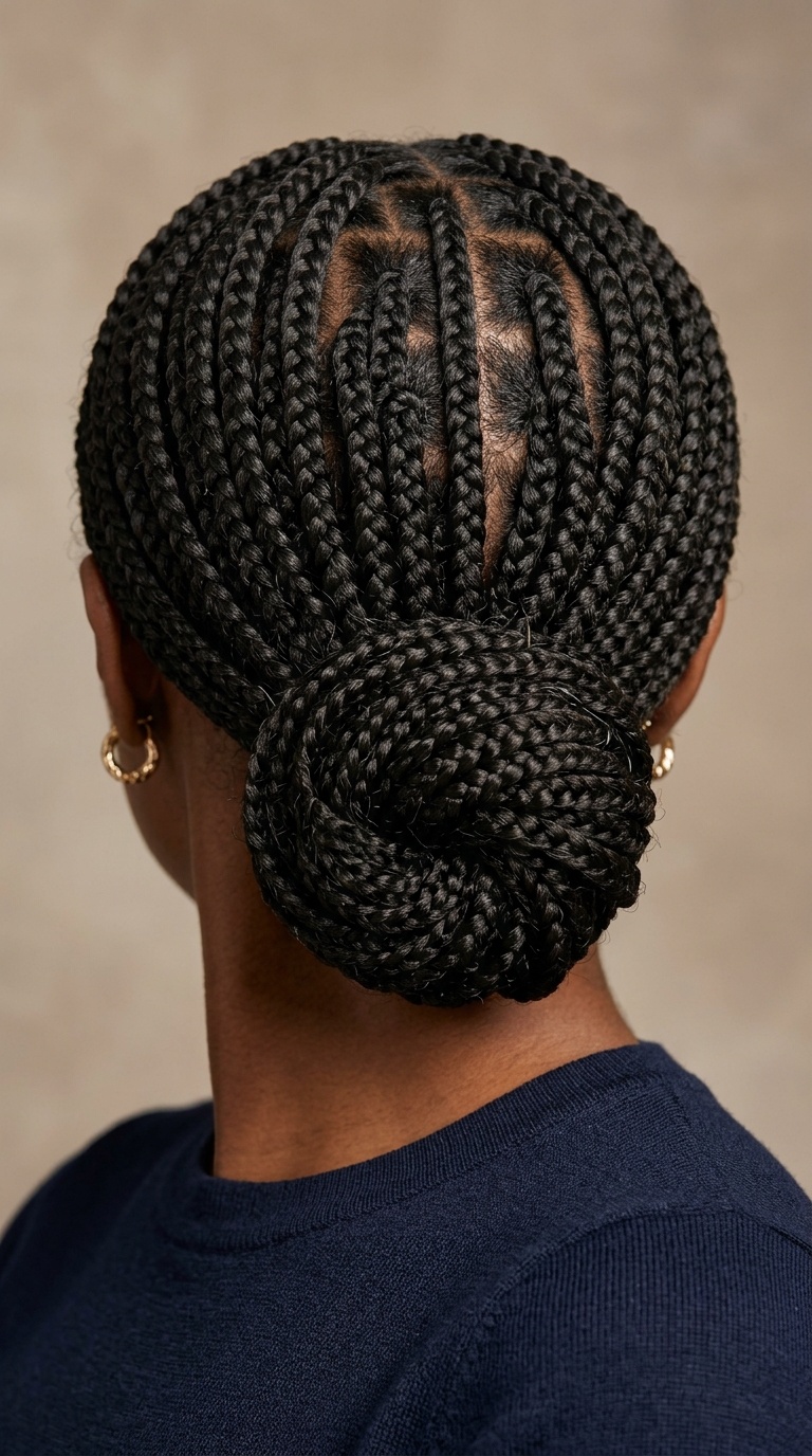 Low Chignon Bun