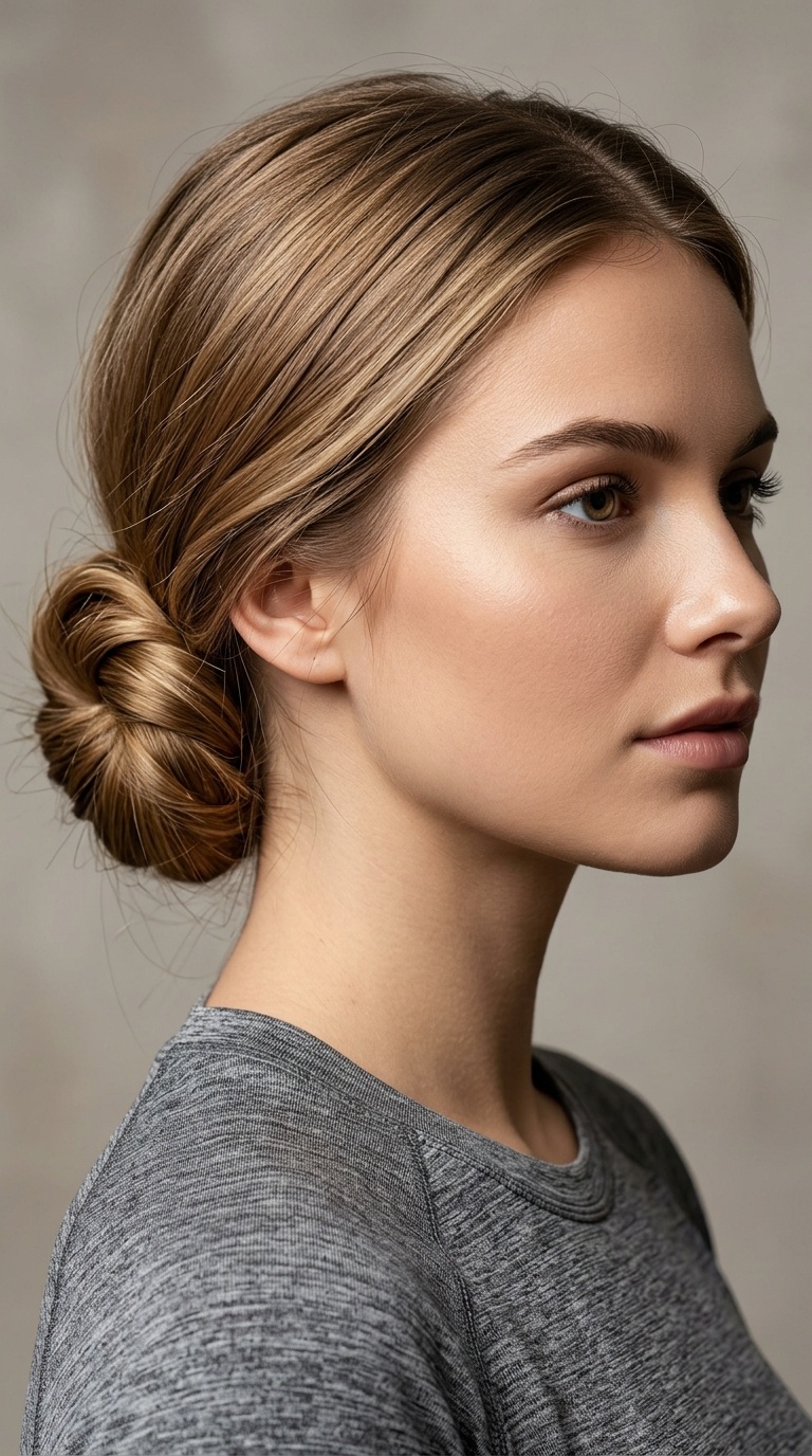 Low Chignon Knot