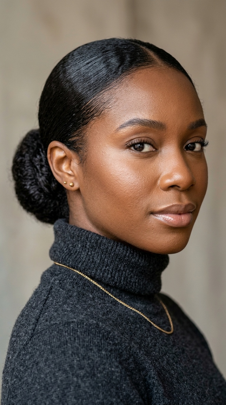 Low Classic Sleek Bun