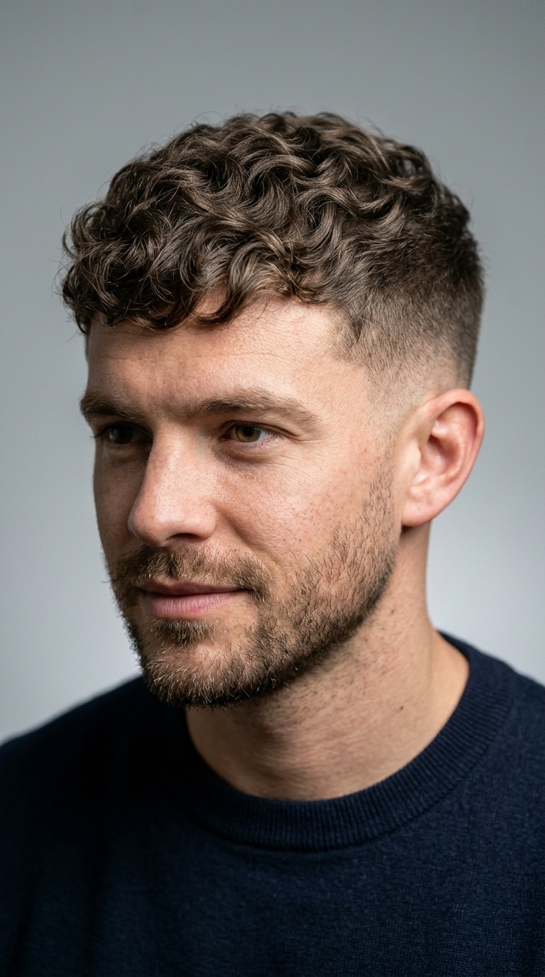 Low Fade with Textured Waves