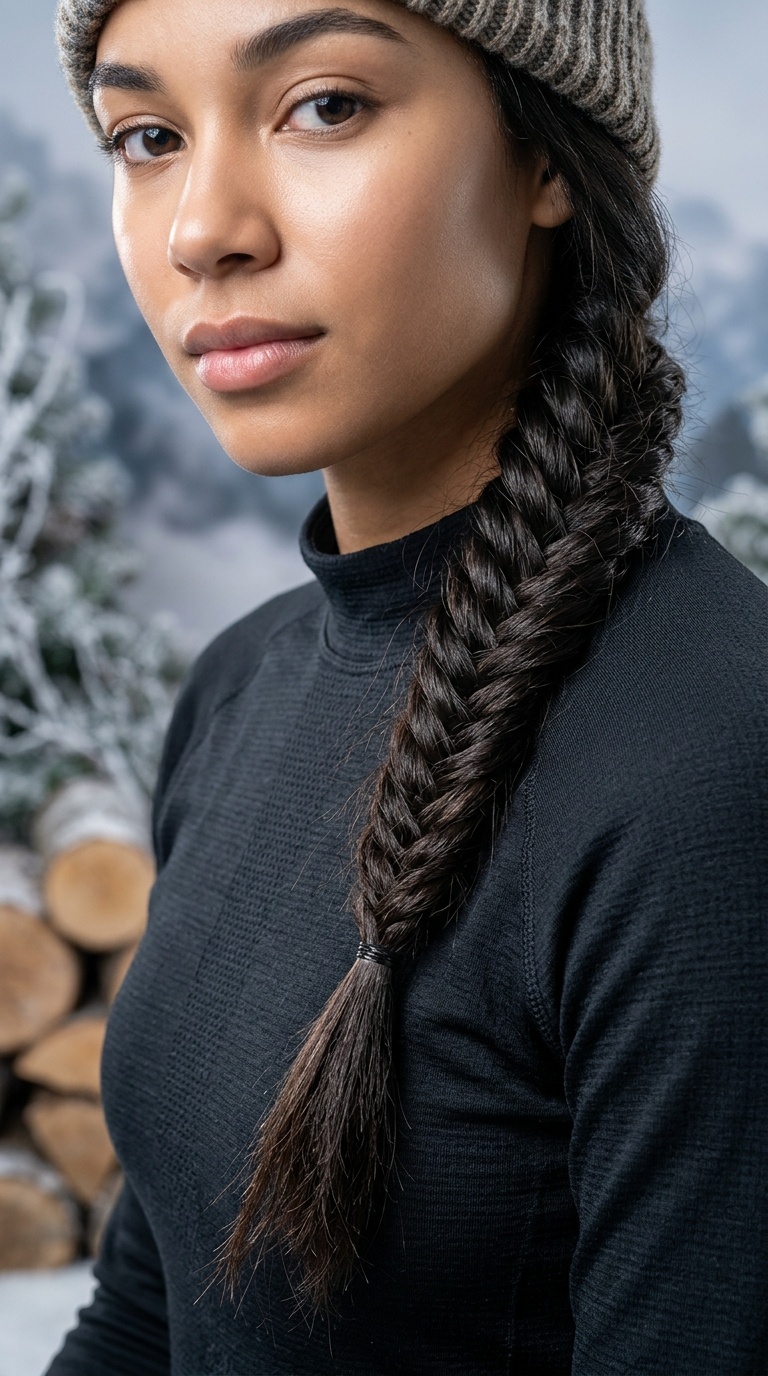 Low Fishtail Braid