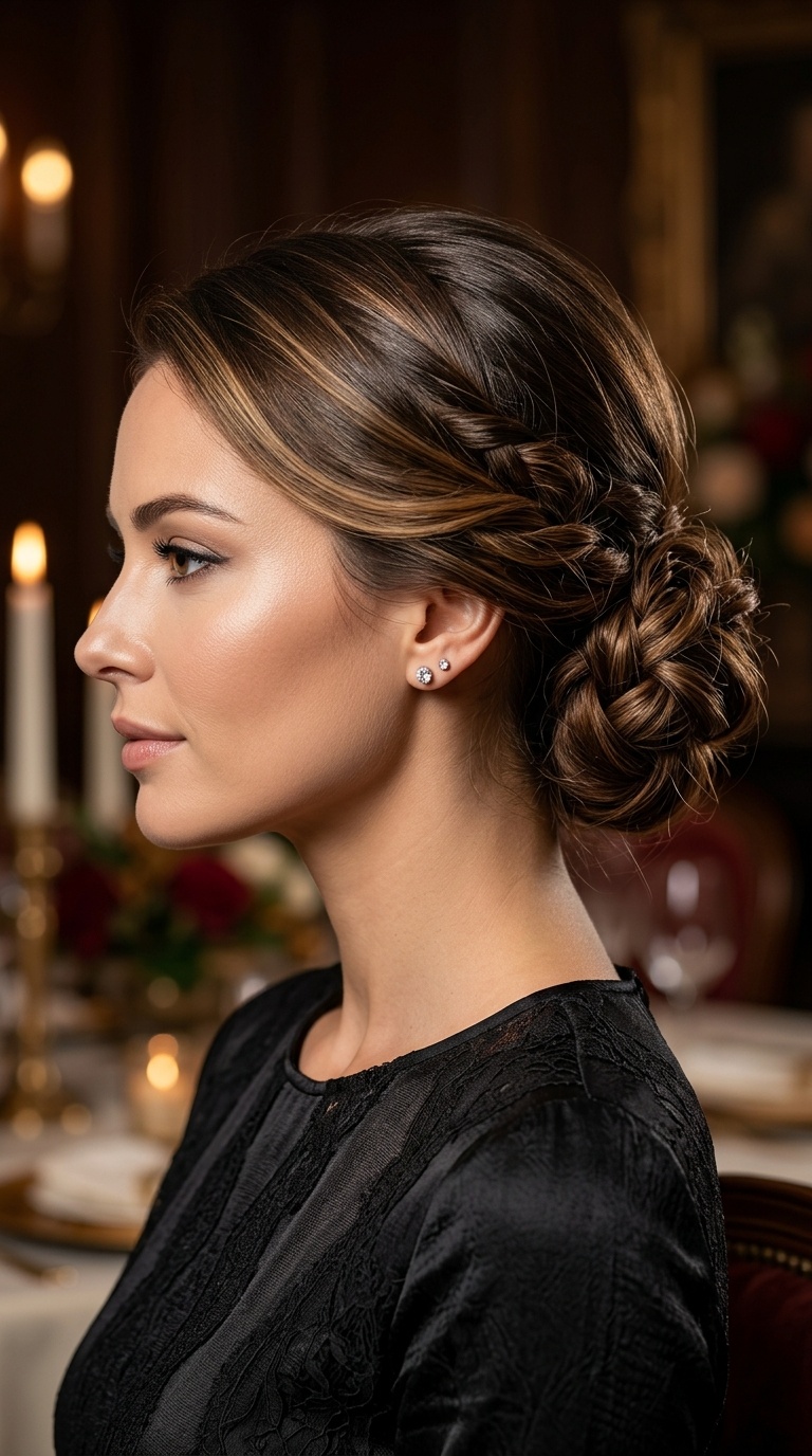 Low Knotted Bun