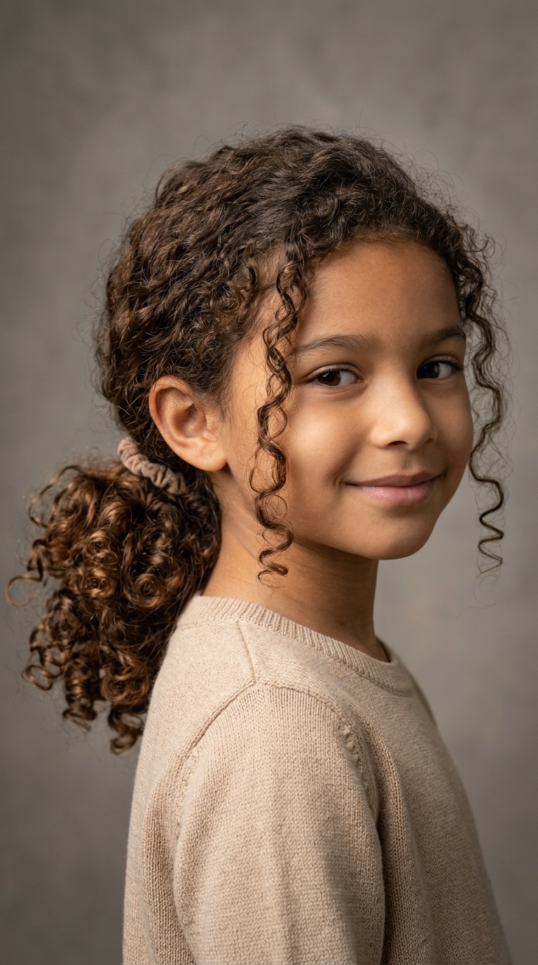 Low Loose Ponytail
