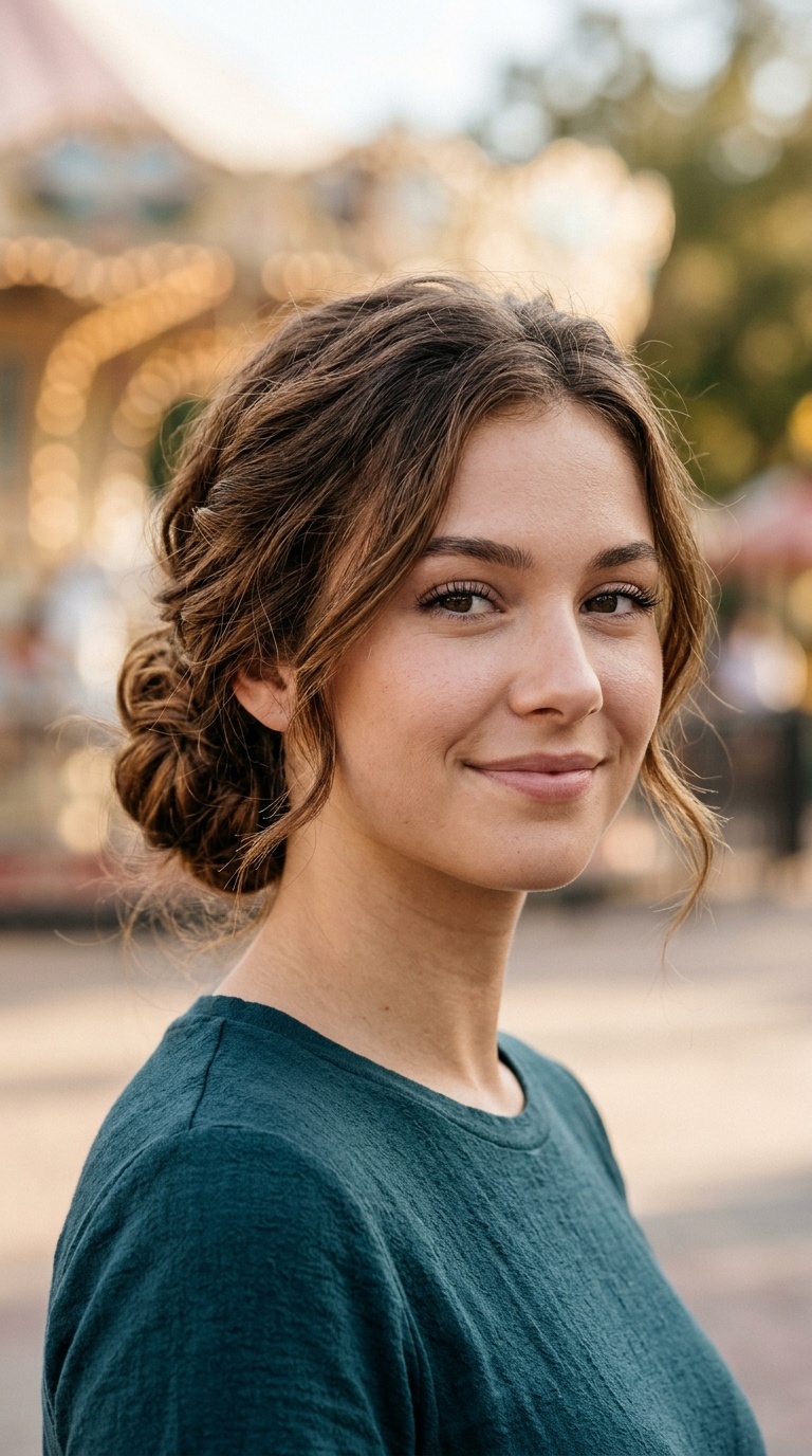 Low Messy Bun
