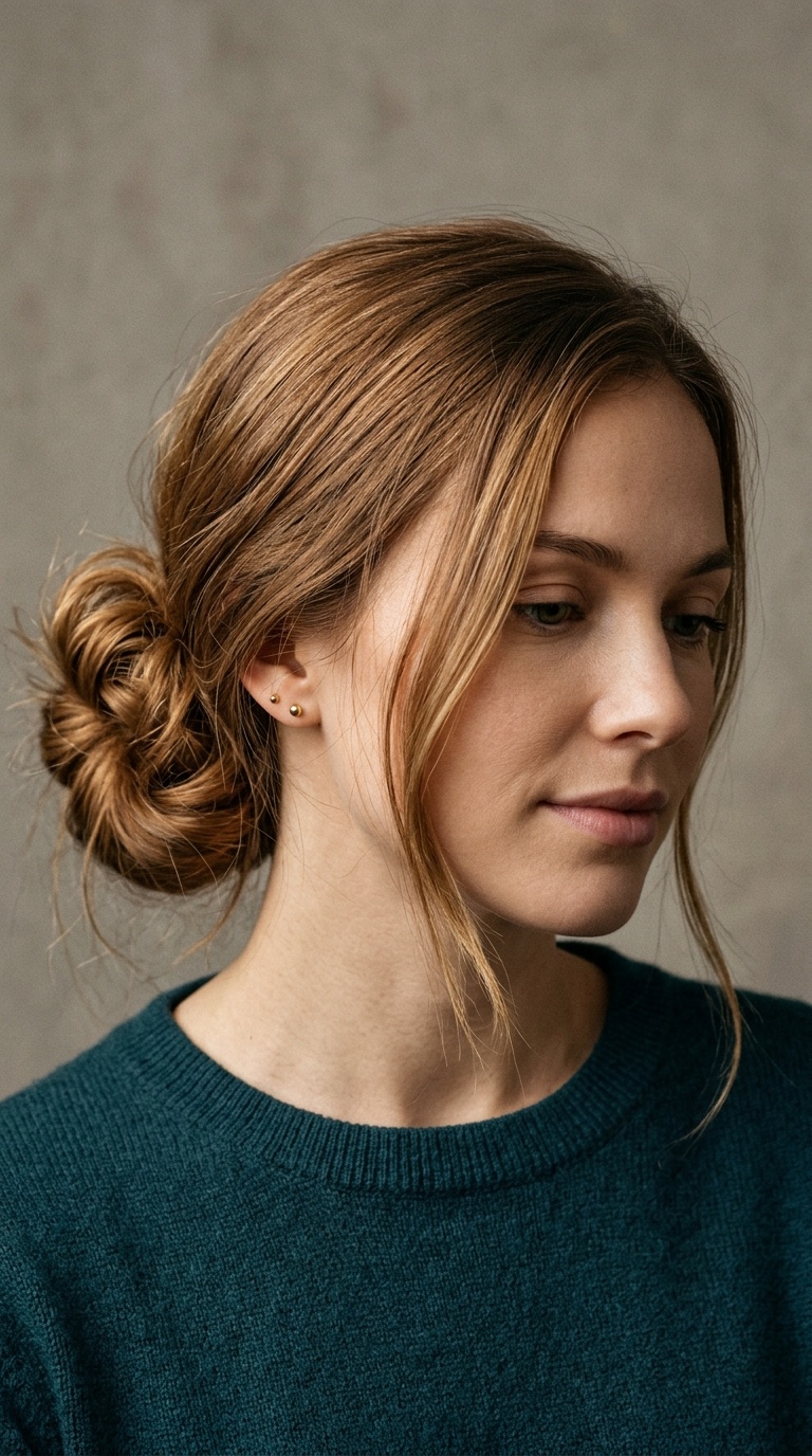 Low Messy Bun