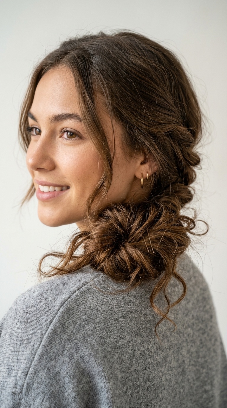 Low Messy Bun