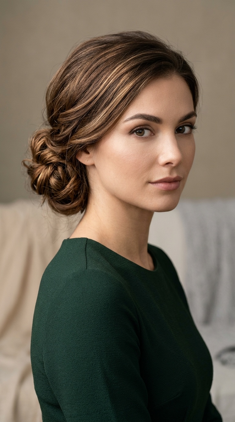Low Messy Bun