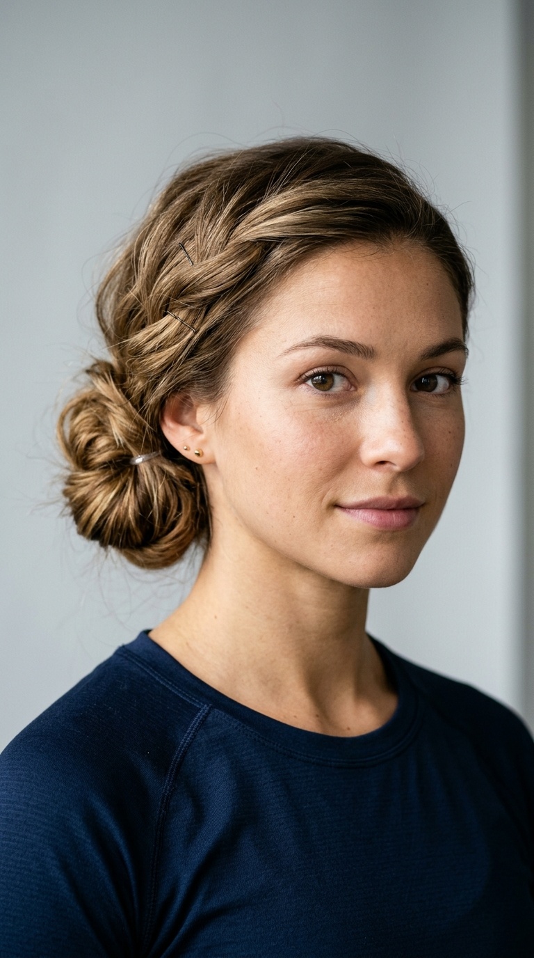 Low Messy Bun