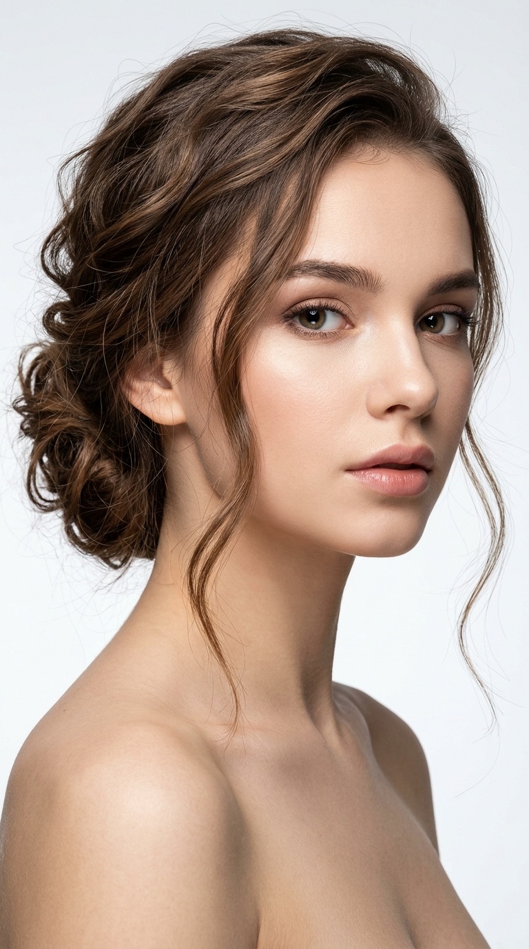 Low Messy Chignon