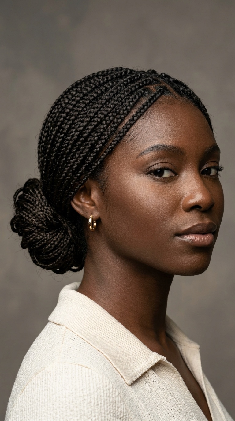 Low Messy Chignon