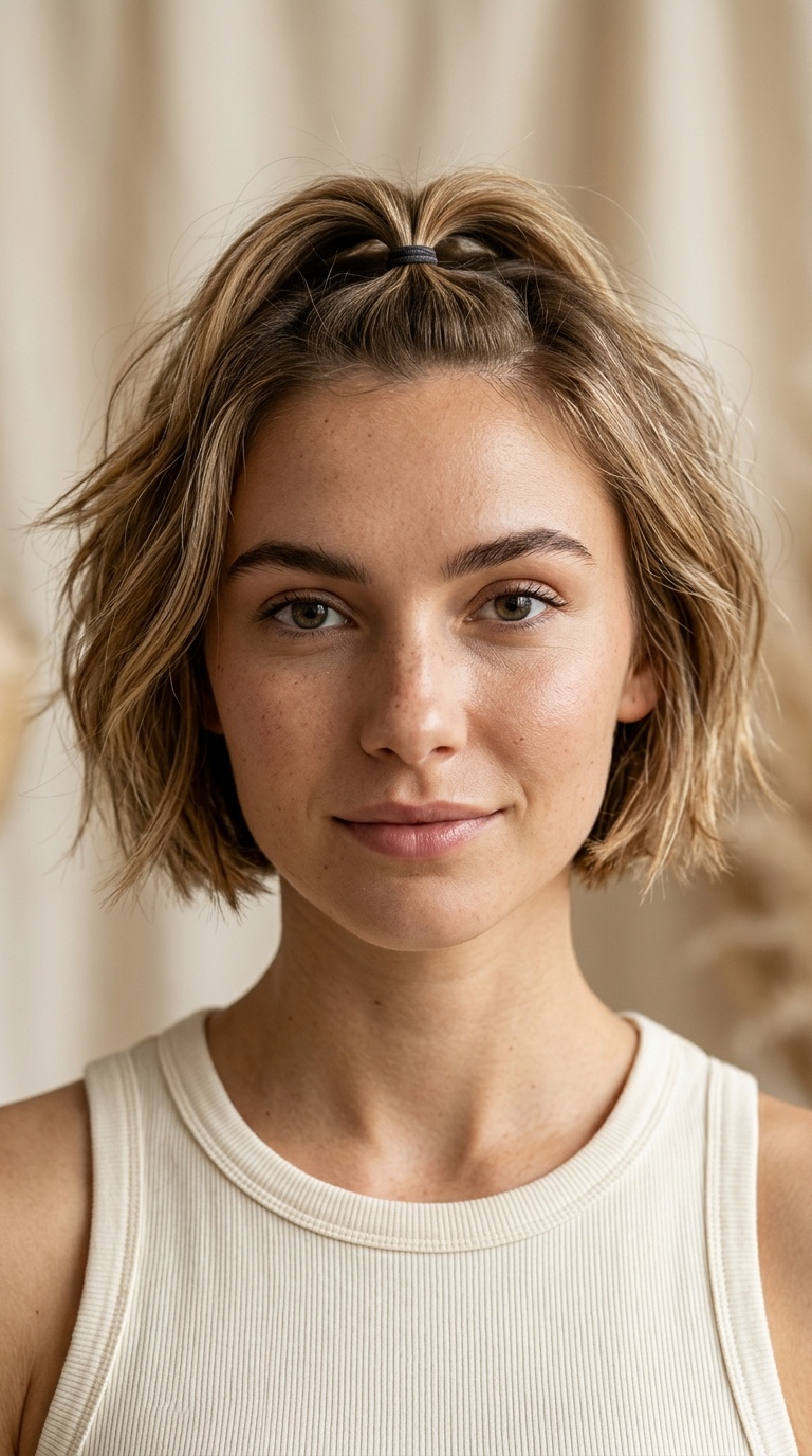 Low Micro-Ponytail