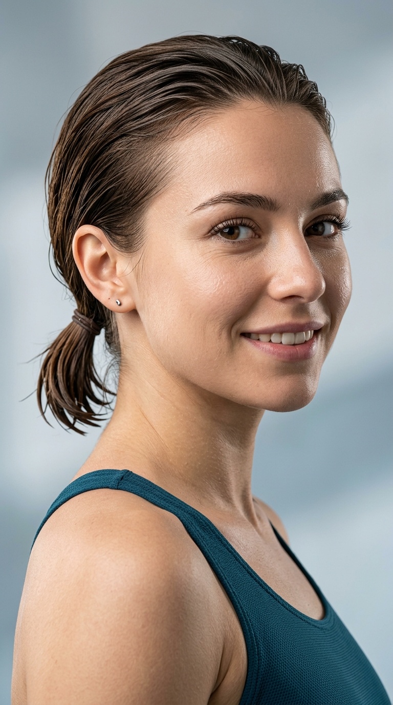 Low Mini Ponytail