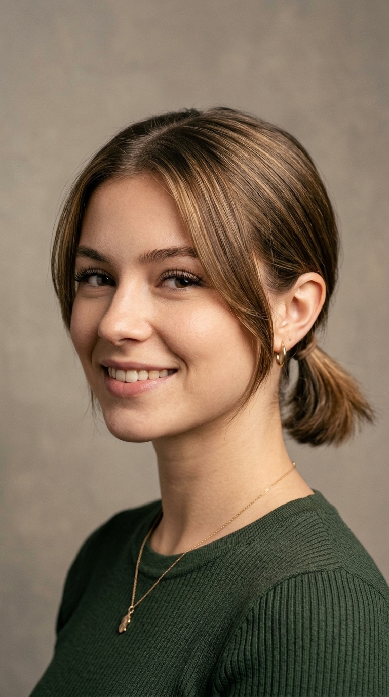 Low Mini Ponytail