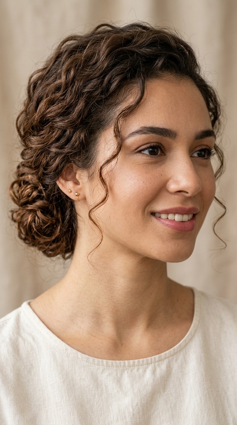 Low Romantic Chignon