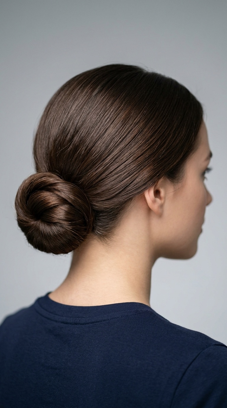 Low Sleek Chignon