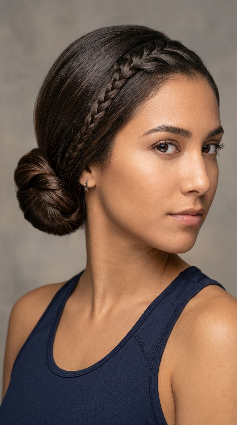 Low Sleek Chignon