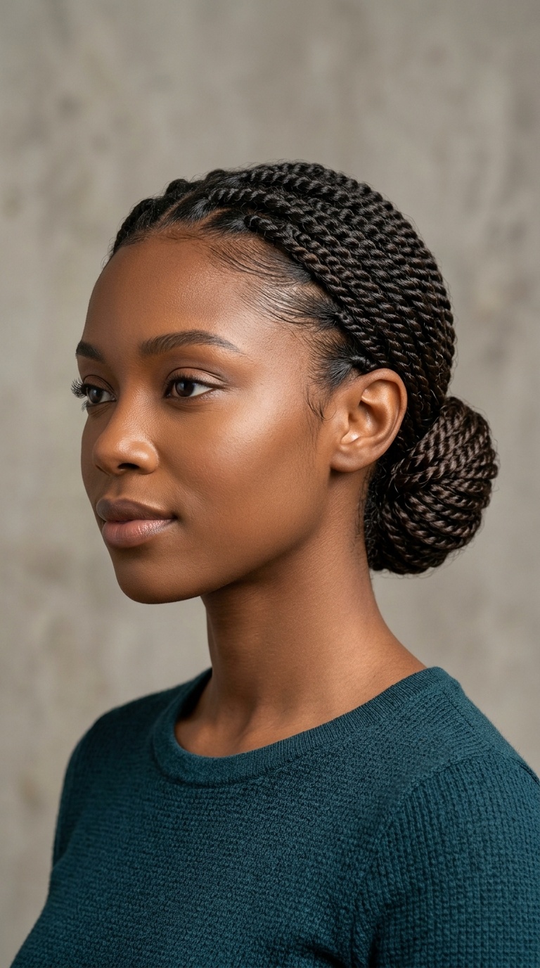 Low Sleek Chignon