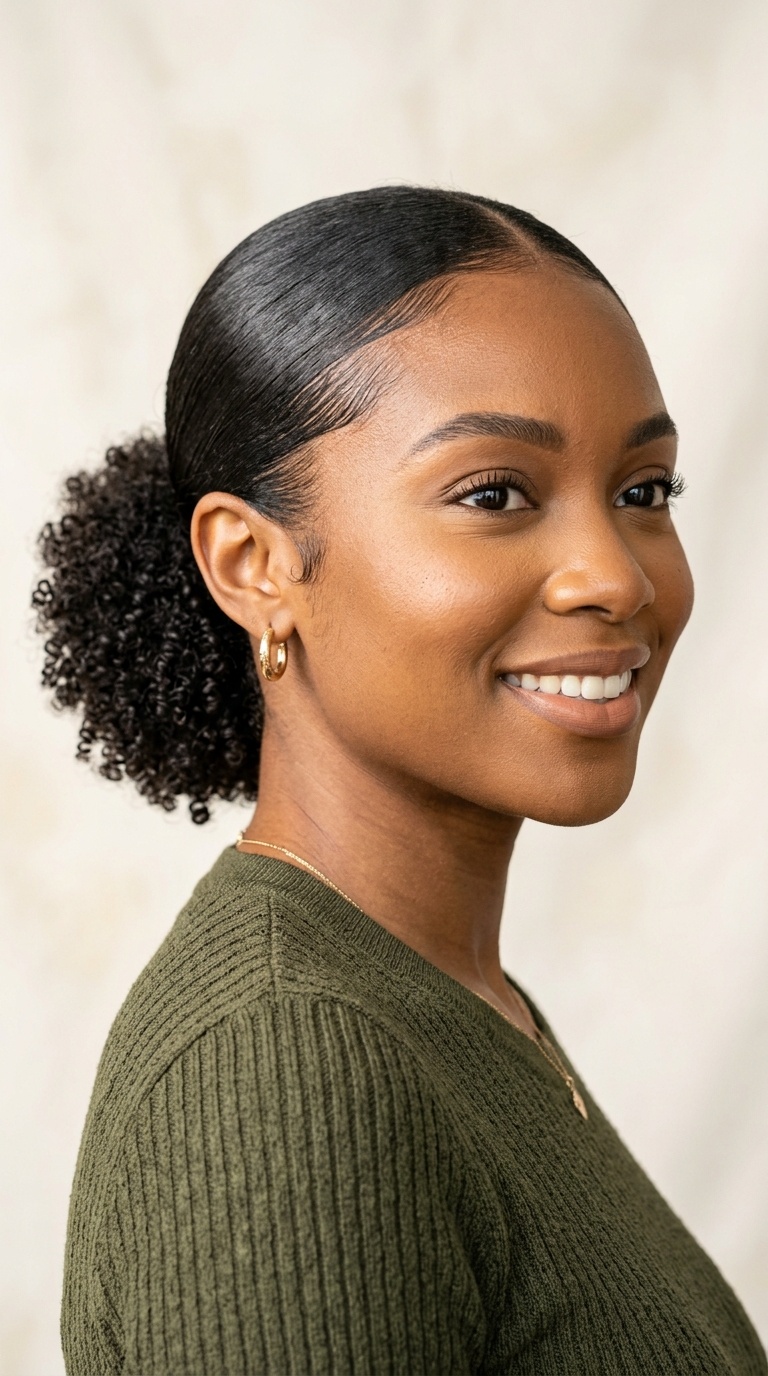 Low Sleek Puff
