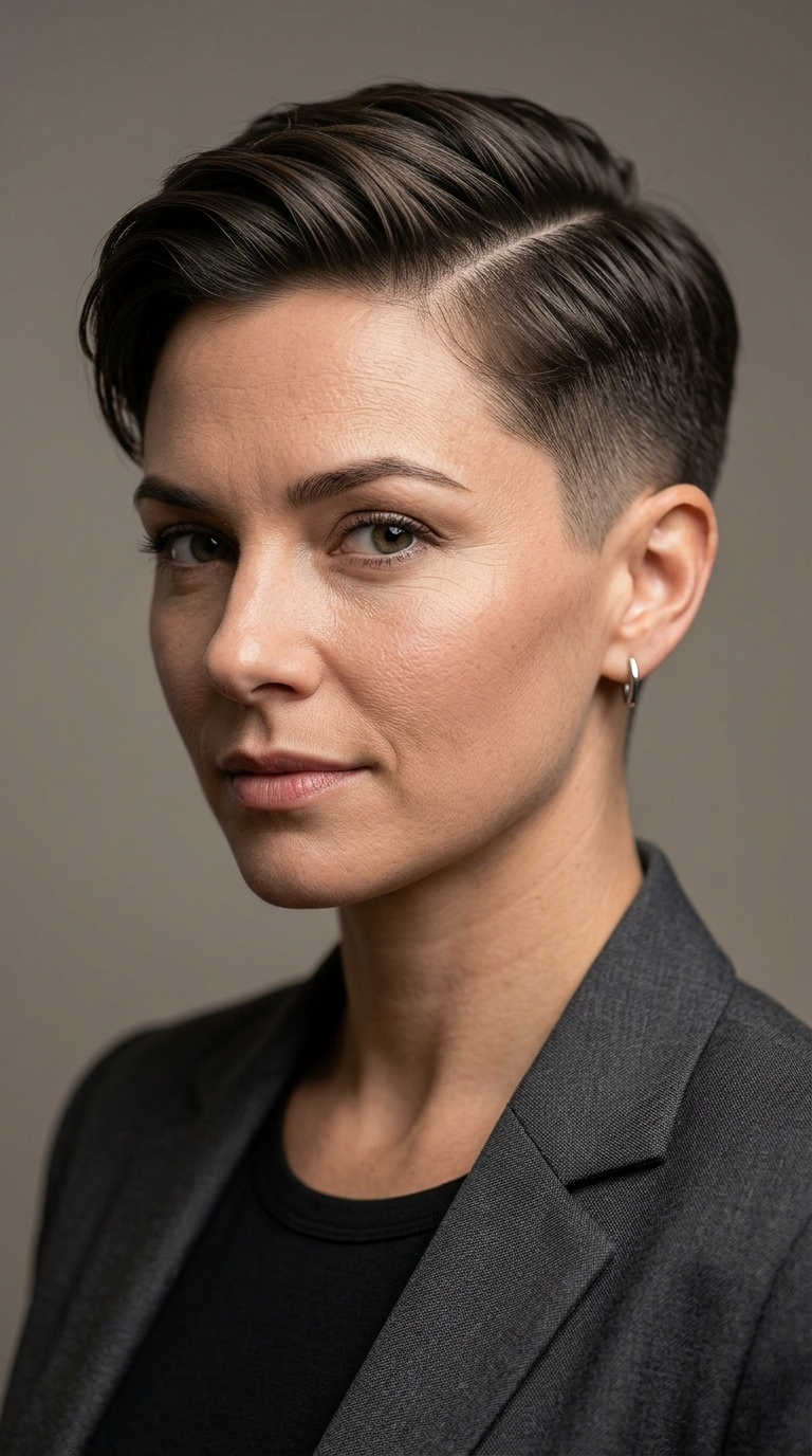 Low Taper Side Part
