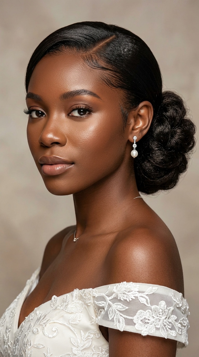 Low Textured Bun Sew-In