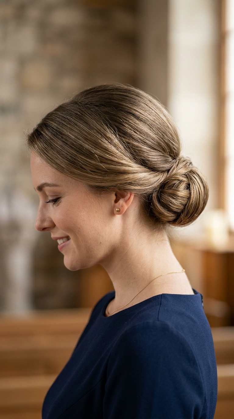 Low Tucked Chignon