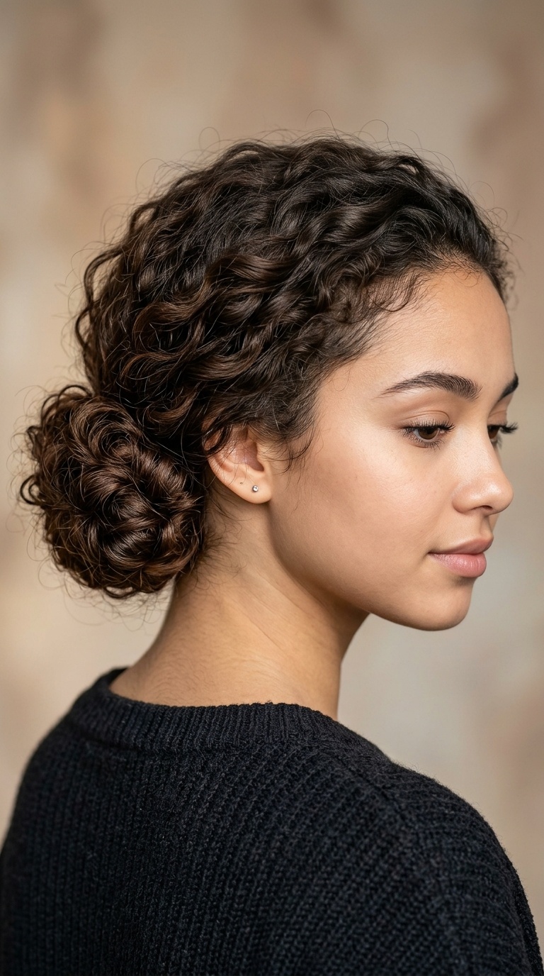 Low Tucked Chignon
