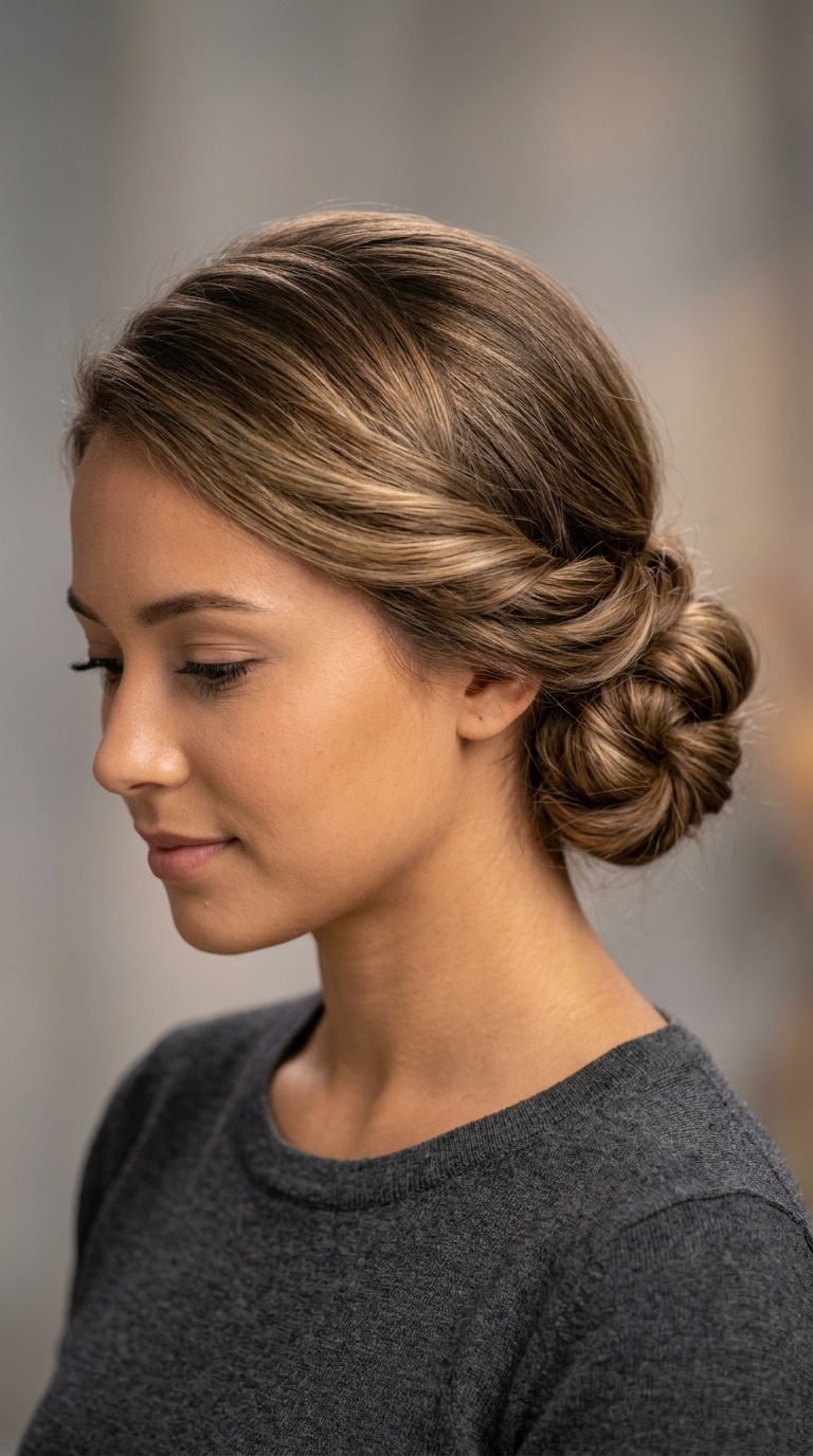 Low Twisted Bun