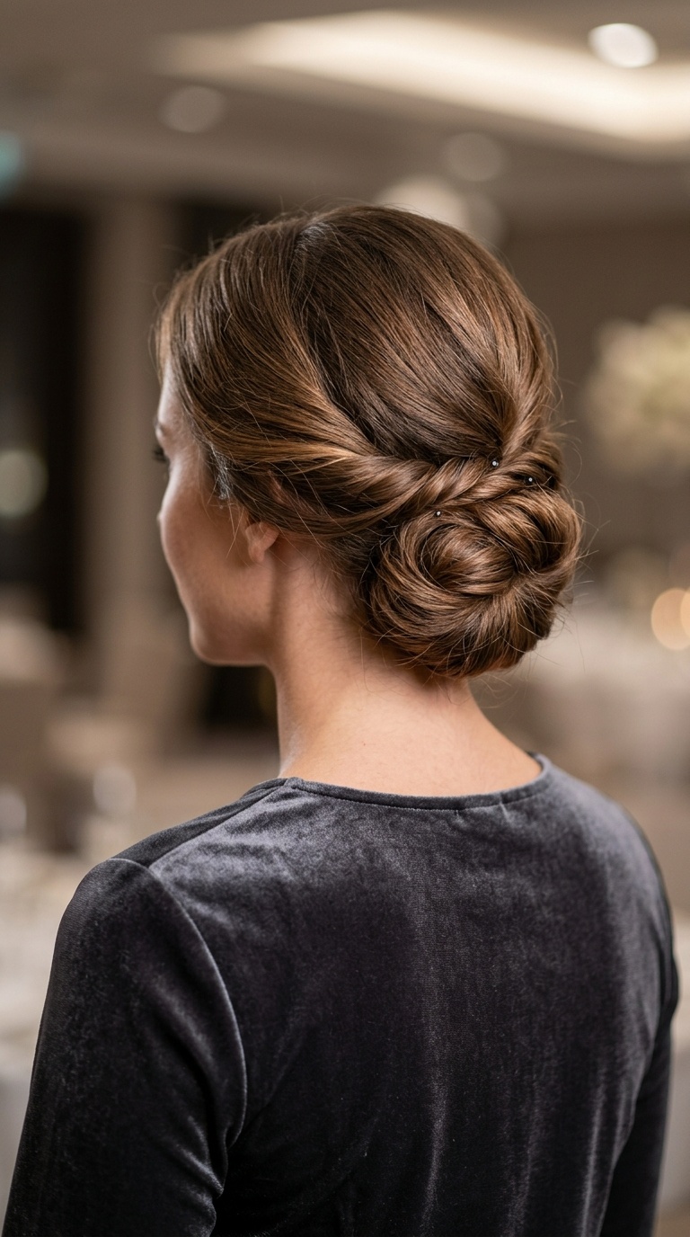 Low Twisted Chignon