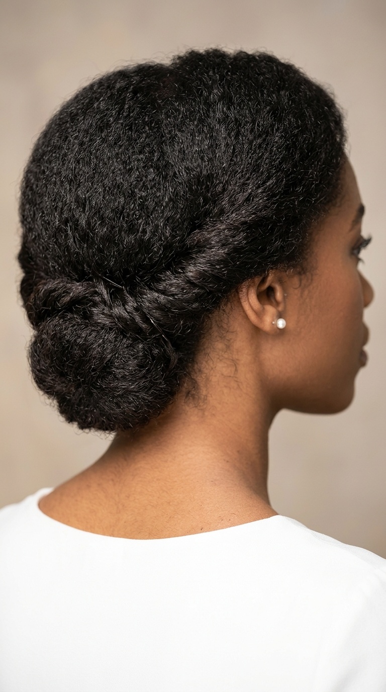 Low Twisted Chignon