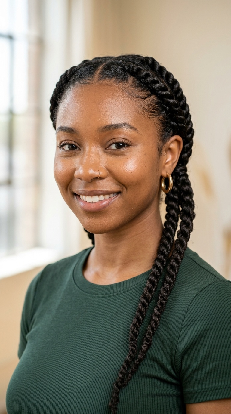 Low Twisted Rope Braids