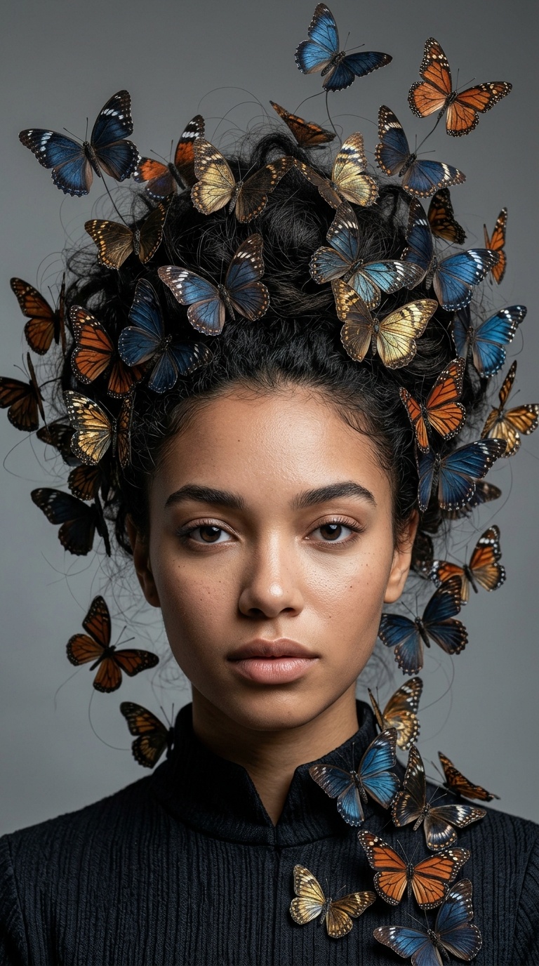 Macro Butterfly Swarm
