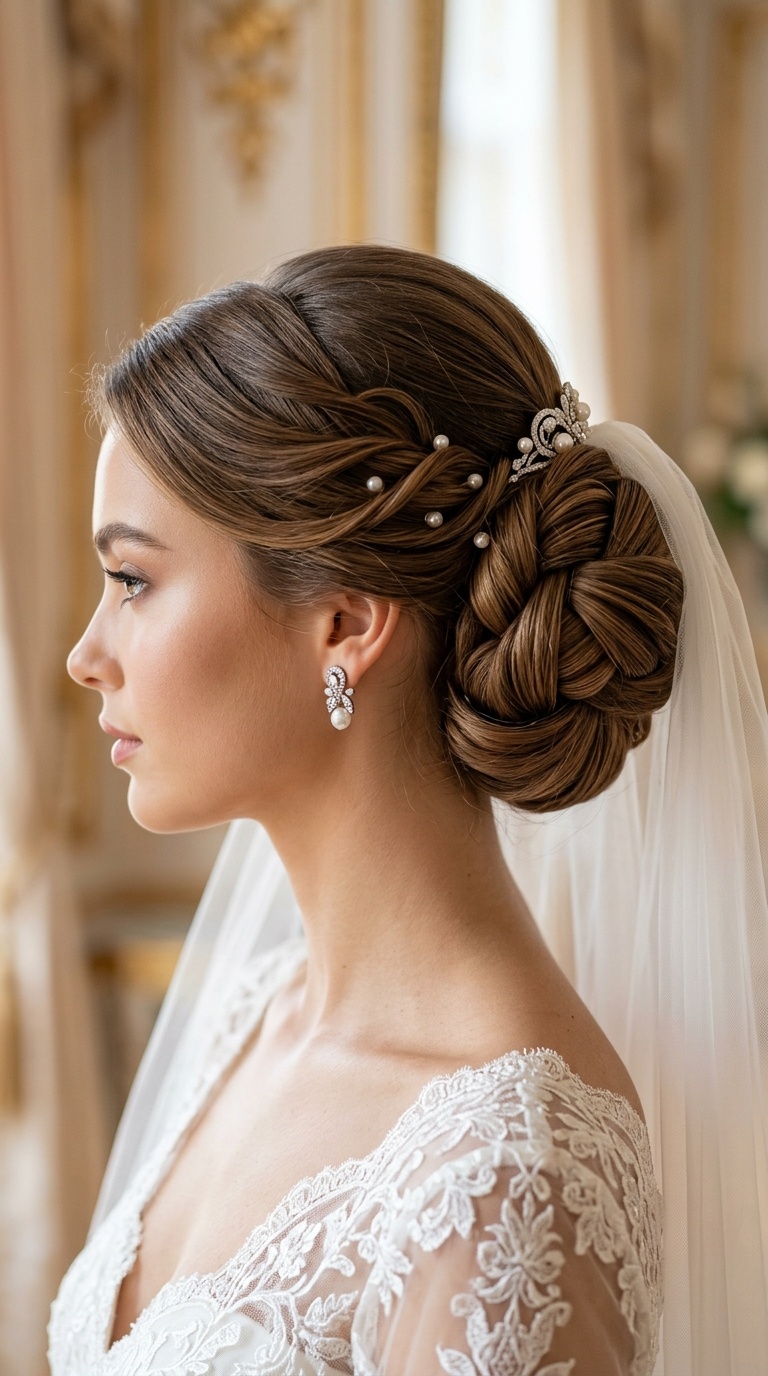 Majestic Fan-Fold Chignon