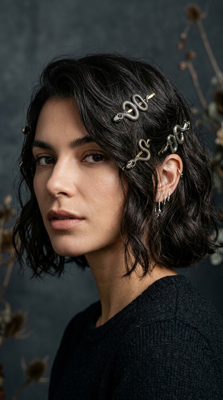 Medusa Snake Bobby Pins