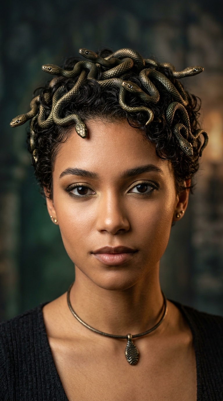 Medusa Snake Crown
