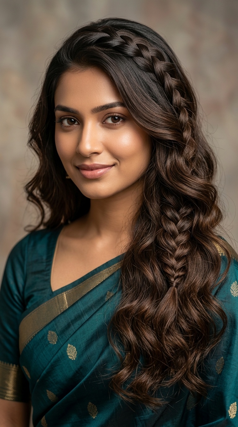 Mermaid Braid-Infused Waves