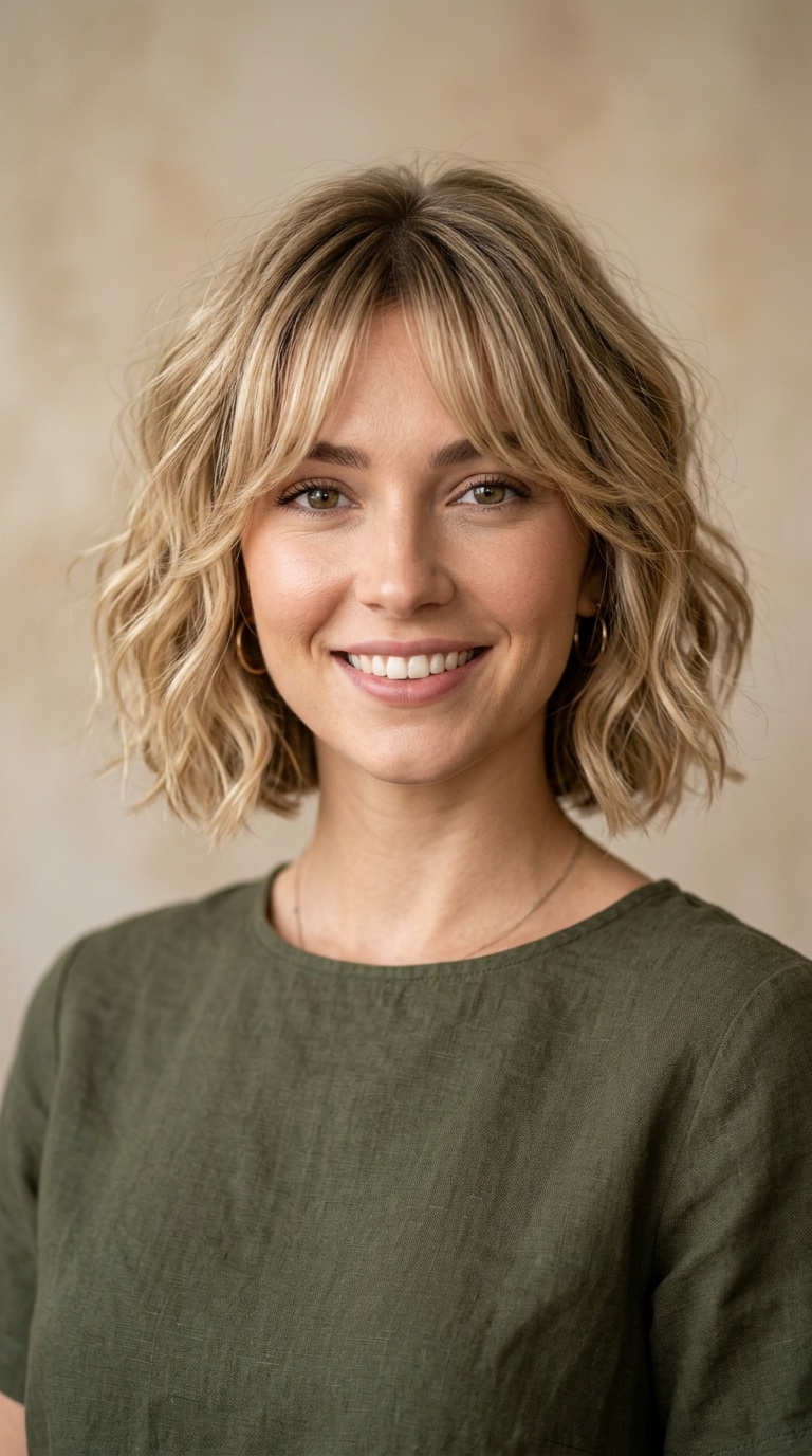 Messy Beach Wave Bob