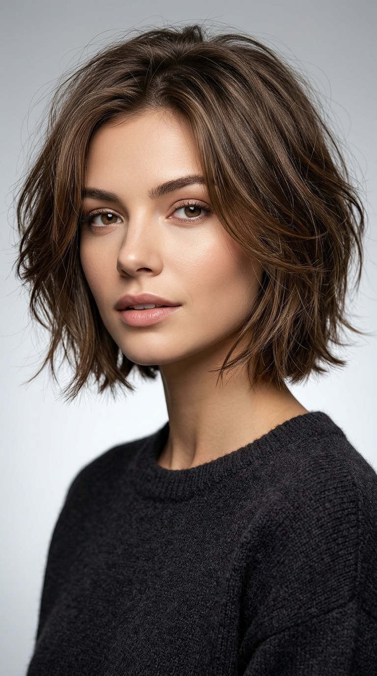 Messy Bedhead Bob