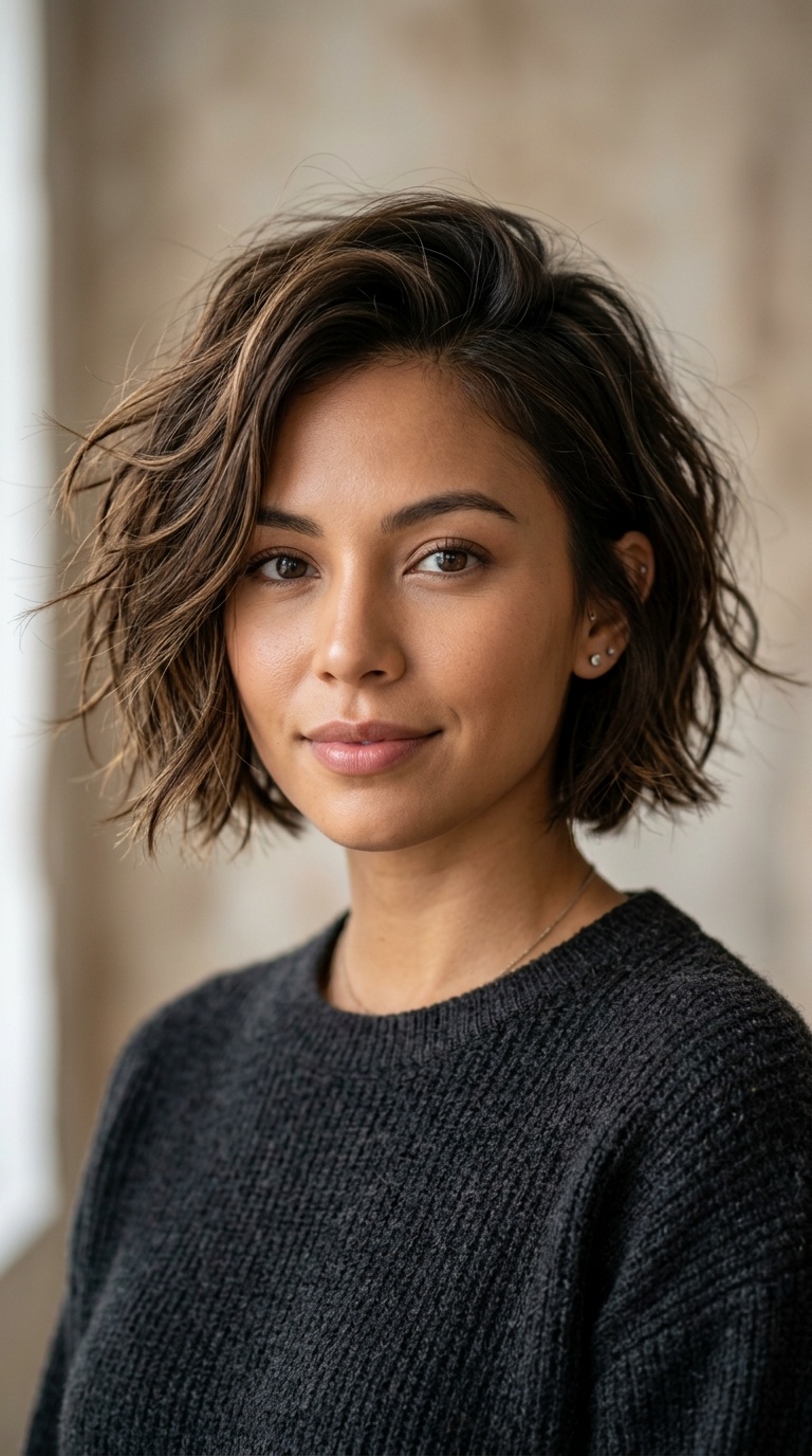 Messy Bedhead Look