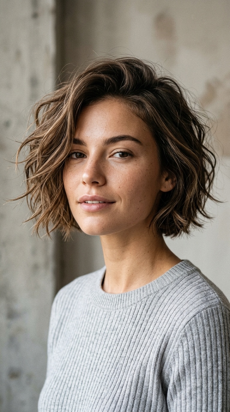 Messy Bedhead Look