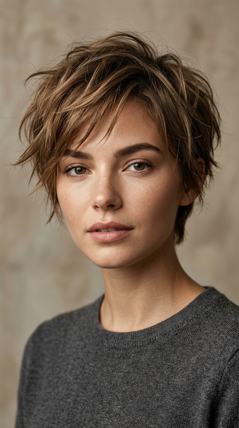 Messy Bedhead Pixie