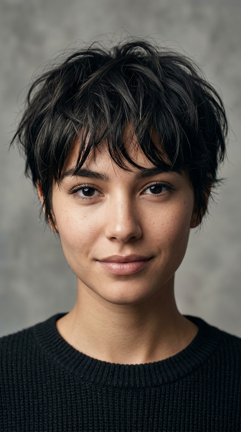 Messy Bedhead Pixie