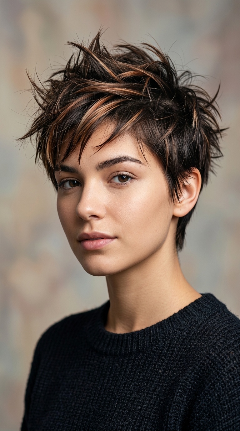 Messy Bedhead Spikes
